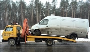 Эвакуатор микроавтобусов